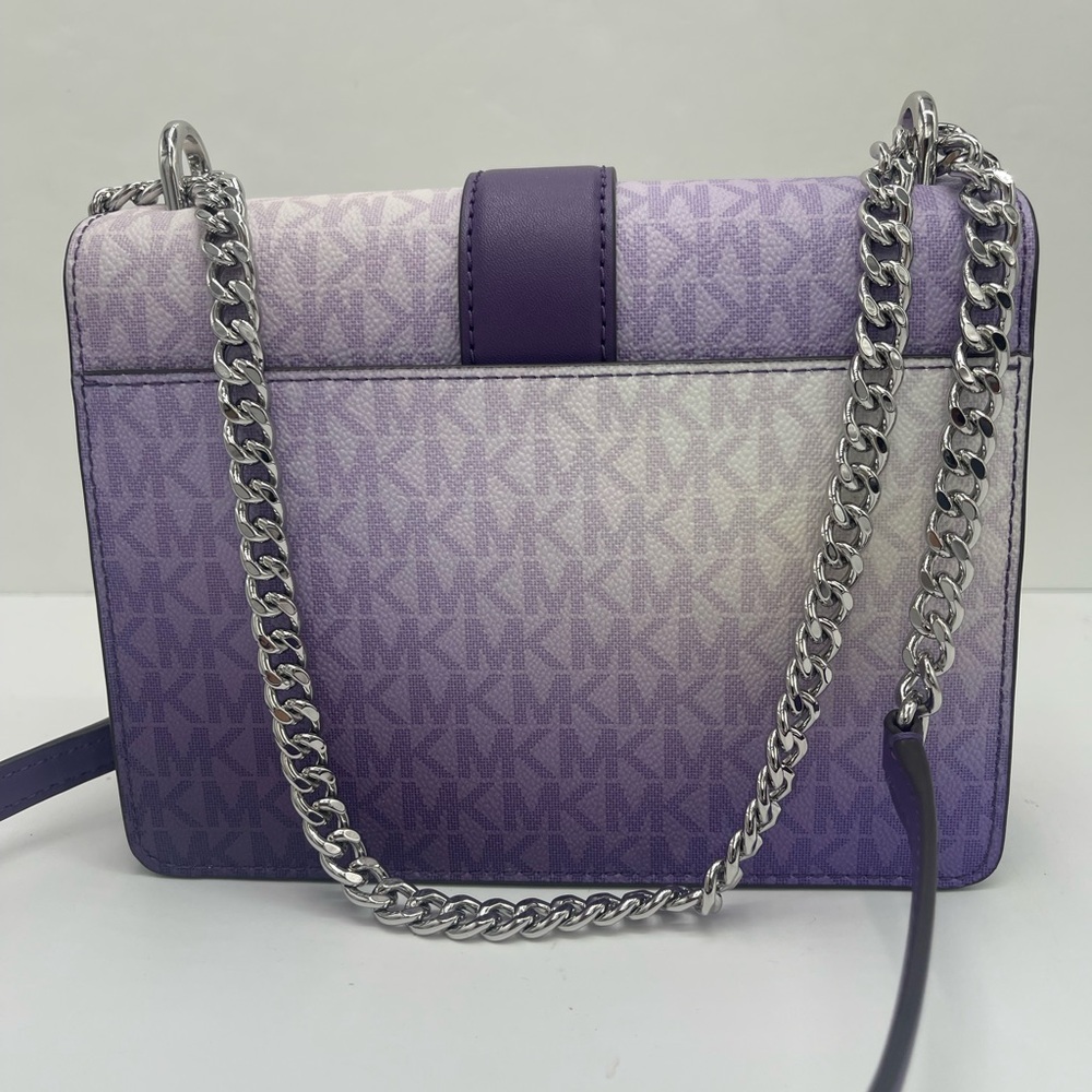 Michael Kors Greenwich Sm Color-Block Sign Logo Flap Crossbody XBODY
Dark Purple - Picture 6 of 16